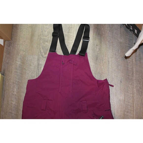 THE NORTH FACE Wemen's FREEDOM BIB Snow Pants PURPLE XL SHORT NWT - Picture 5 of 9